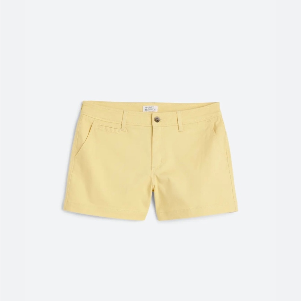 Madison Mid Rise Stretch Chino Short Never worn!